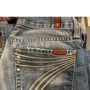 7 for all mankind flare jean